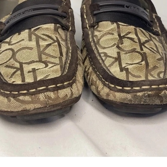 Calvin Klein Derekmen's CK Logo Loafers Size 10.5 - Picture 6 of 10